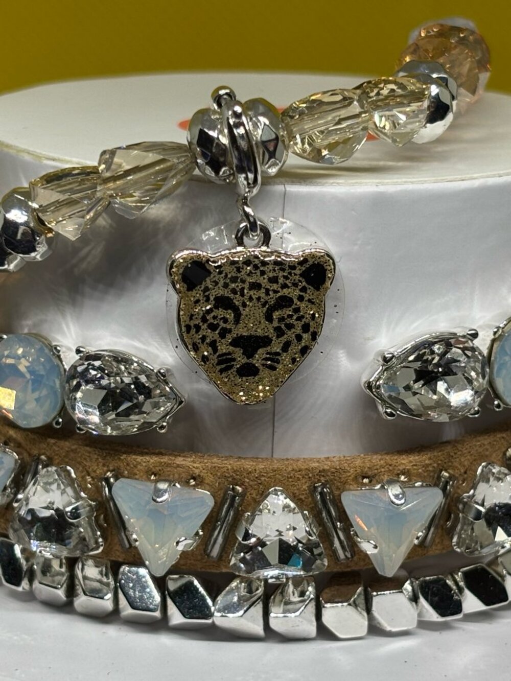 Bomb Party "She Is Strong and Resilient" 4 Bracelet Stacks Set RBP6050 MSRP $160